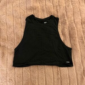 DSG Black Cropped Muscle Tee